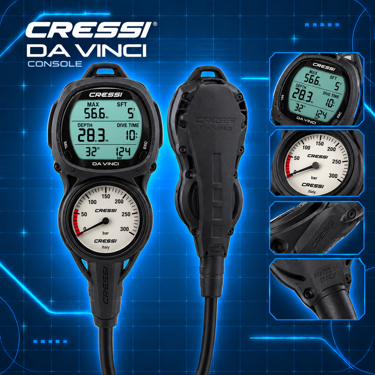 Cressi Da Vinci SPG console