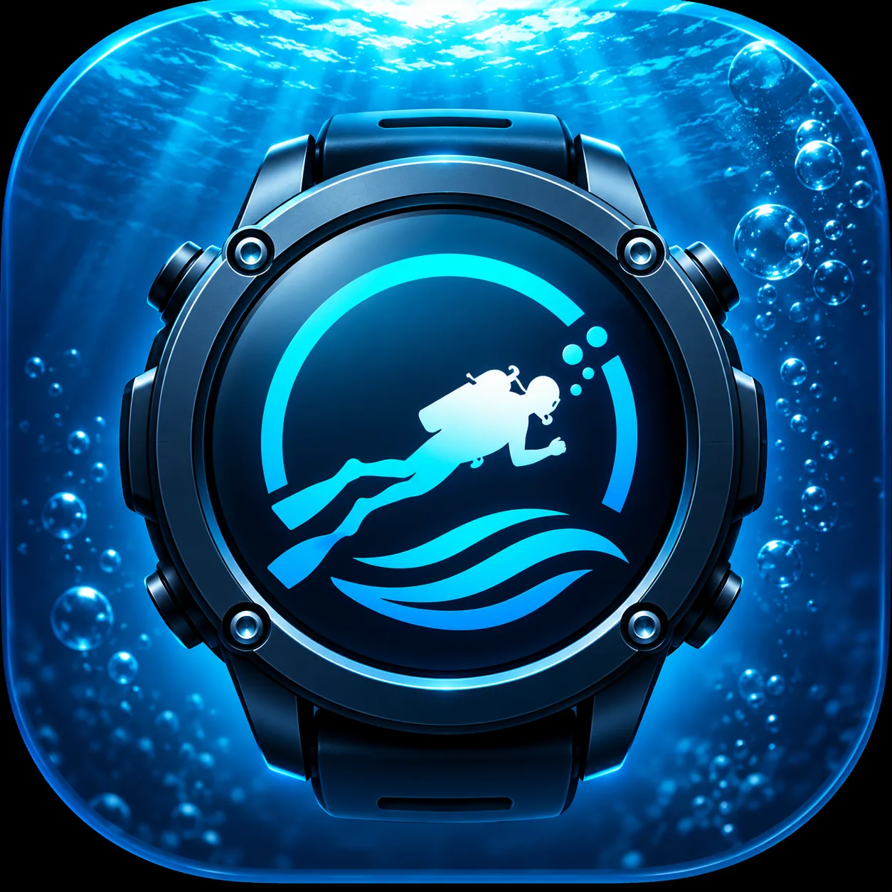DiverInterCom KCore Dive Computer Simulator underwater icon