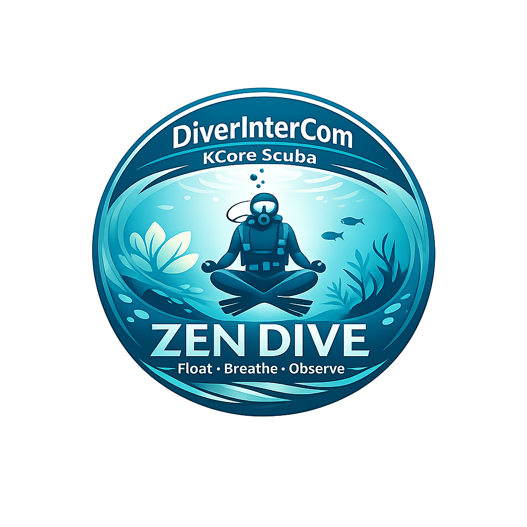 DiverInterCom KCore Scuba Zen Dive logo